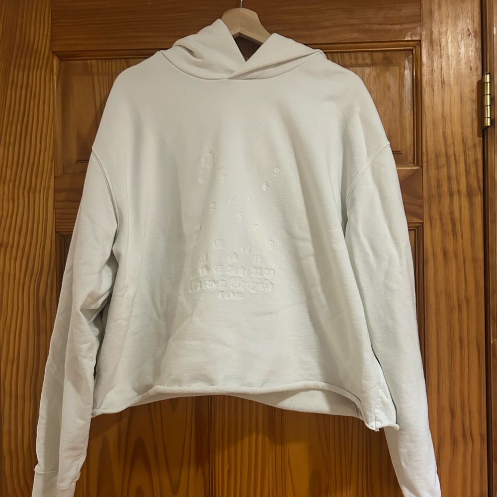 Maison Margiela Numbers Logo Hoodie